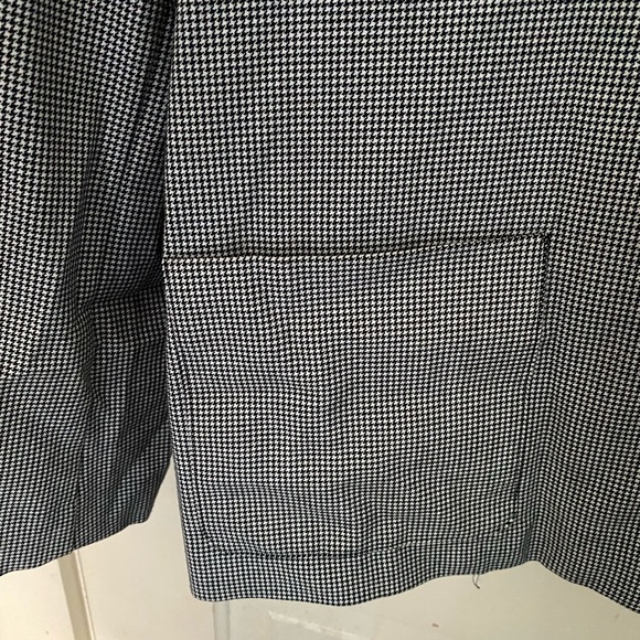 Black and white houndstooth vintage shacket - Picture 3 of 5